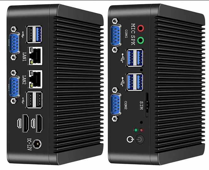 POS-компьютер Meo 2 J4125, DDR4 8Gb/128Gb, 2*HDMI (адаптер HDMI-VGA в комплекте), 4*COM, 8*USB, 2*LAN, Wi-Fi, 4G